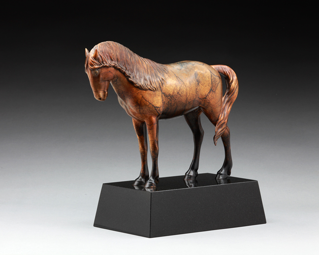 Nobel Spirit Maquette © by Joshua Tobey, Bronze sculpture - 10.55" H x 13.5" L x 3.5" D Nobel Spirit Maquette - Bronze sculpture