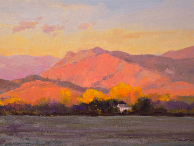Namaqua Hil © by Russ Tanner, 18 x 24 oil on linen Namaqua Hill
